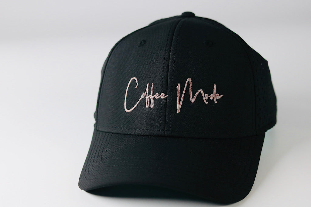 Coffee Mode Ball Cap | Chic Embroidery for Coffee Lovers