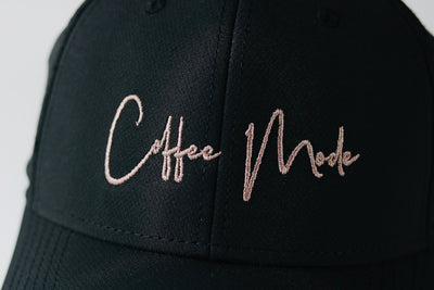 Coffee Mode Ball Cap | Chic Embroidery for Coffee Lovers