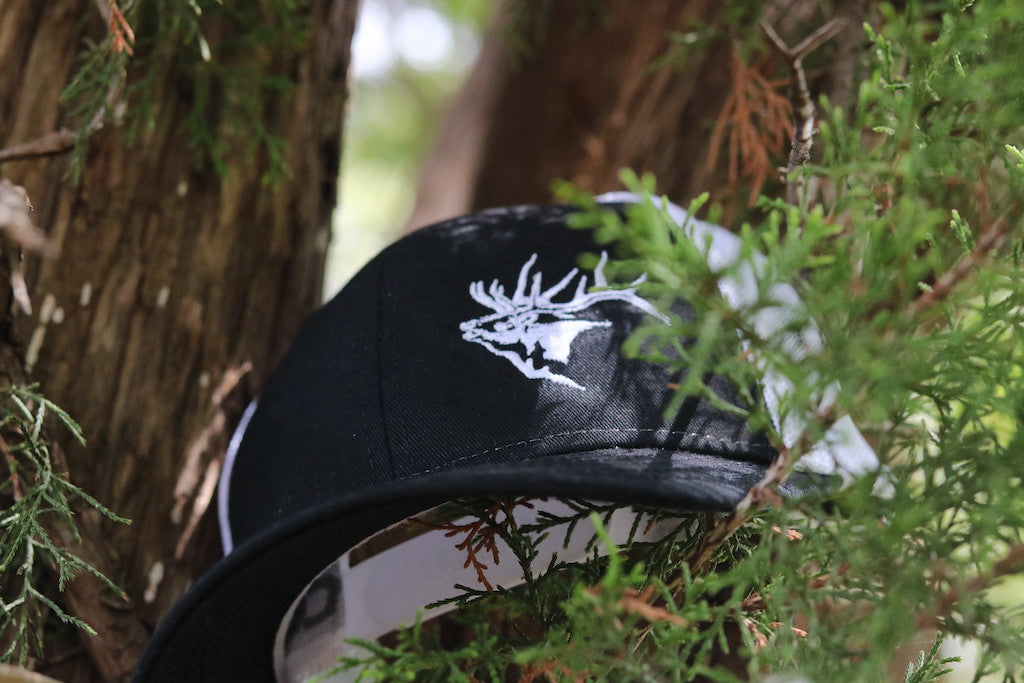 Rugged Elk Embroidered Ballcap | Outdoor Style for Adventurers