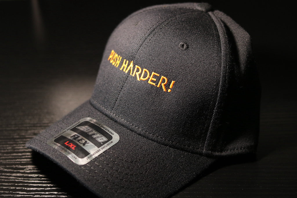 Push Harder Motivational Baseball Cap | Inspired Style for Driven Athletes