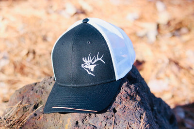 Rugged Elk Embroidered Ballcap | Outdoor Style for Adventurers